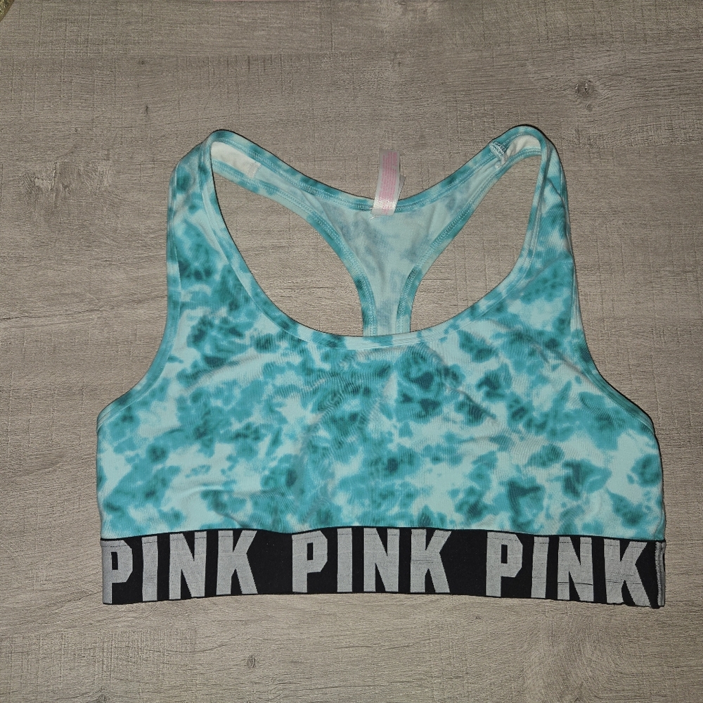 Tie Dye Victoria secret sports top